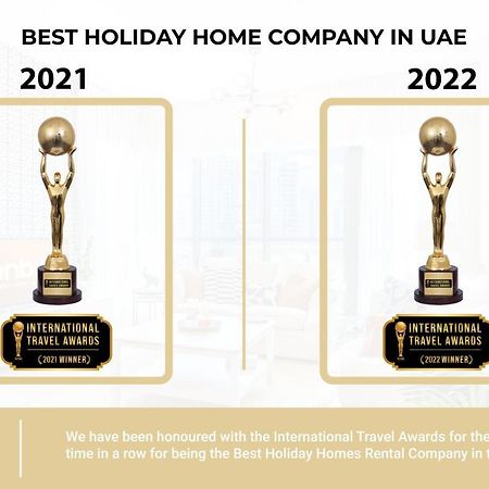 Bnbmehomes - Luxury 2B Apt - Al Habtoor - Amna Tower - 5044 Dubai Eksteriør billede