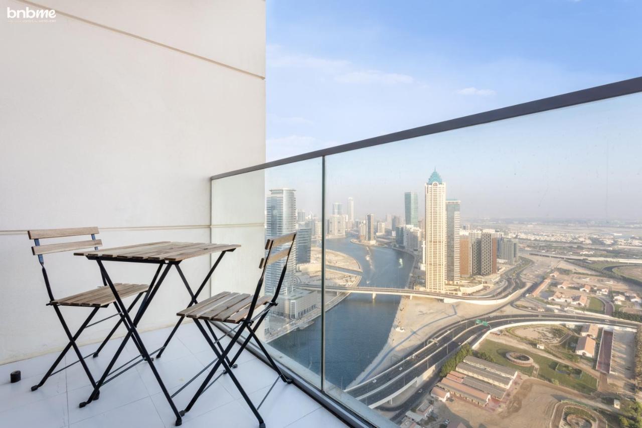 Bnbmehomes - Luxury 2B Apt - Al Habtoor - Amna Tower - 5044 Dubai Eksteriør billede
